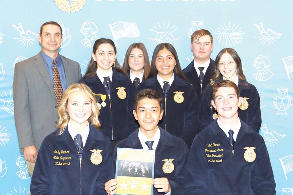 Local FFA chapter officers attend annual COLT Conference in Enid ...