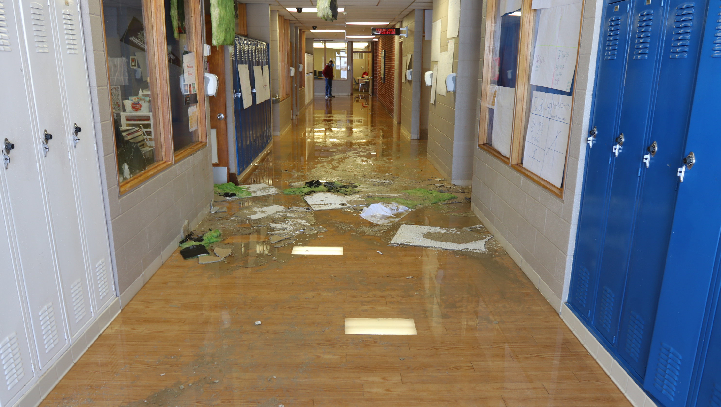 Broken Pipes Cause Extensive Water Damage At Hennessey Schools ...