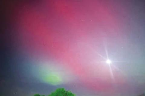 NORTHERN LIGHTS IN KINGFISHER COUNTY